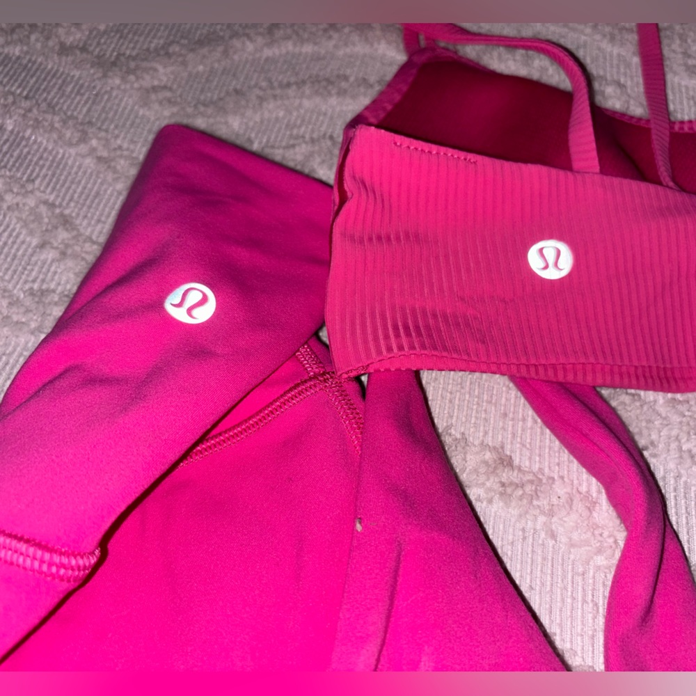LULULEMON SONIC PINK BUNDLE!! 🎀☁️ - Picture 3 of 4